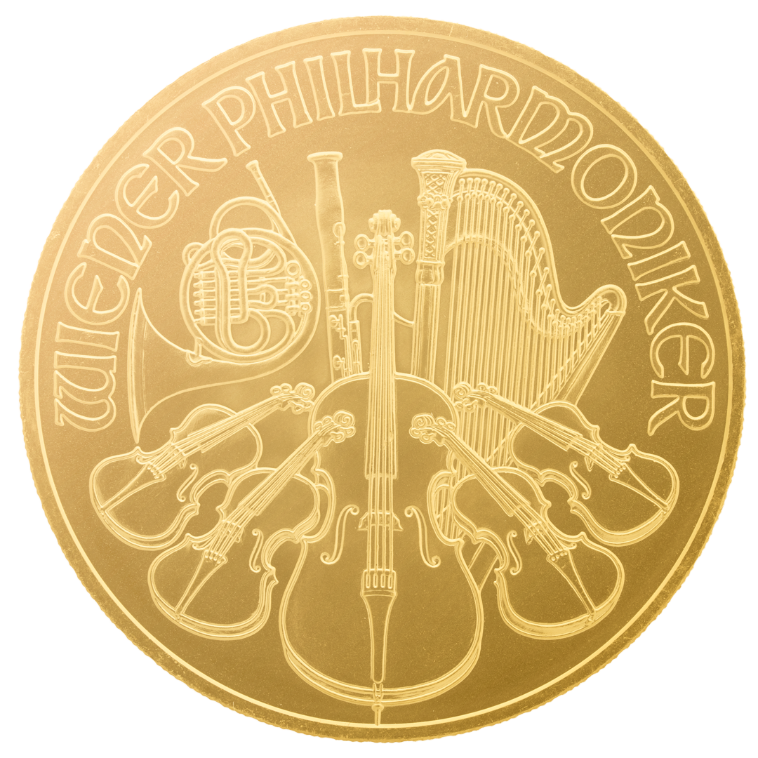 1 Unze Gold Wiener Philharmoniker EUR