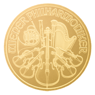 1/10 Unze Gold Wiener Philharmoniker EUR