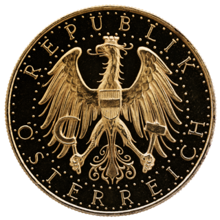 100 Schilling Goldmünze 100 Schilling Goldmünze