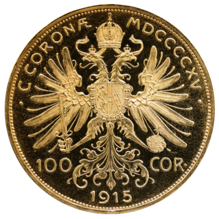100 Kronen Gold 100 Kronen Gold