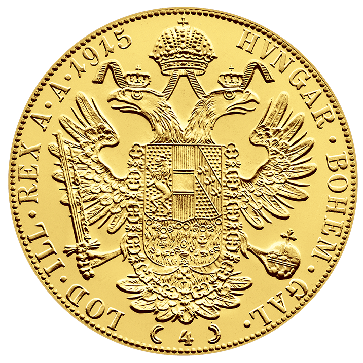 Vierfach Dukaten Gold
