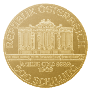 1/4 Unze Gold Wiener Philharmoniker ATS