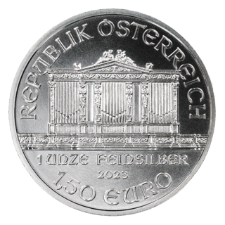 1 Unze Wiener Philharmoniker Silber 1 Unze Wiener Philharmoniker Silber