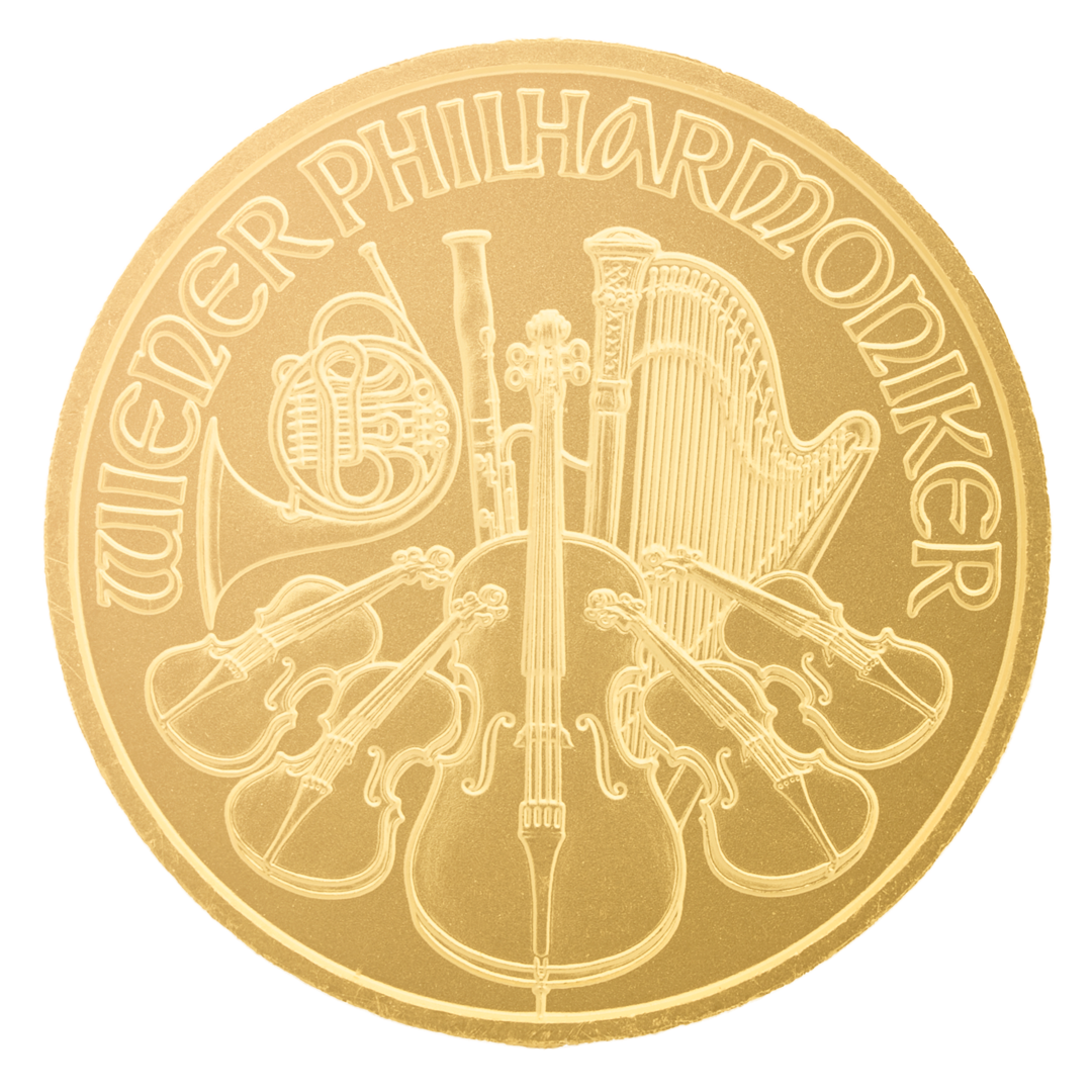 1/10 Unze Gold Wiener Philharmoniker EUR