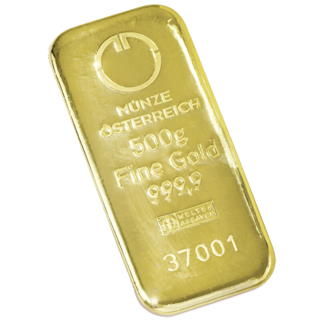 500g Gussbarren 500g Gussbarren