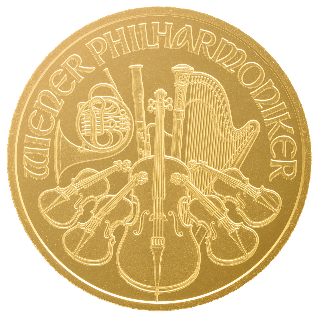 1/2 Unze Gold Wiener Philharmoniker EUR