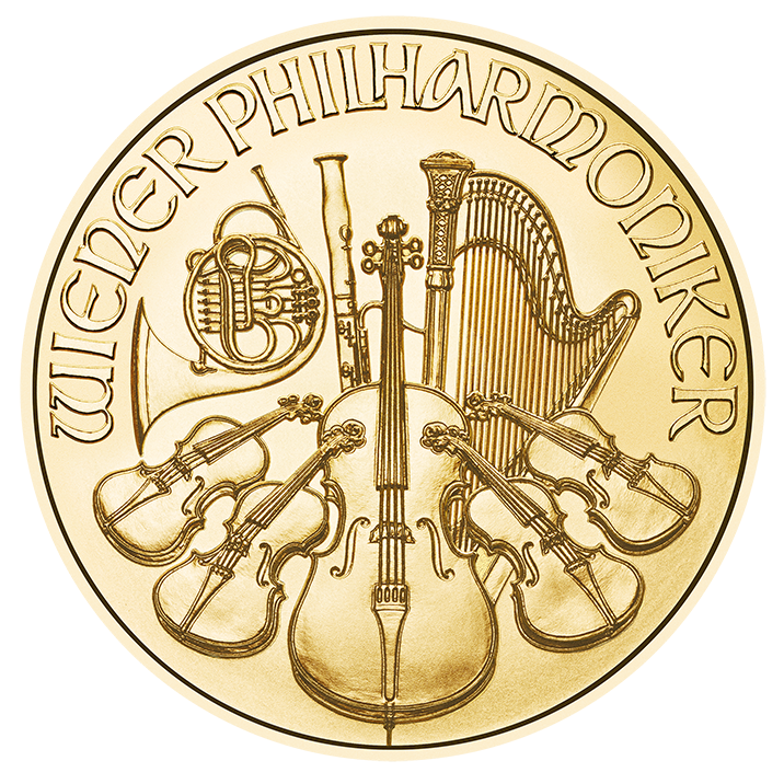 1/10 Unze Gold Wiener Philharmoniker EUR