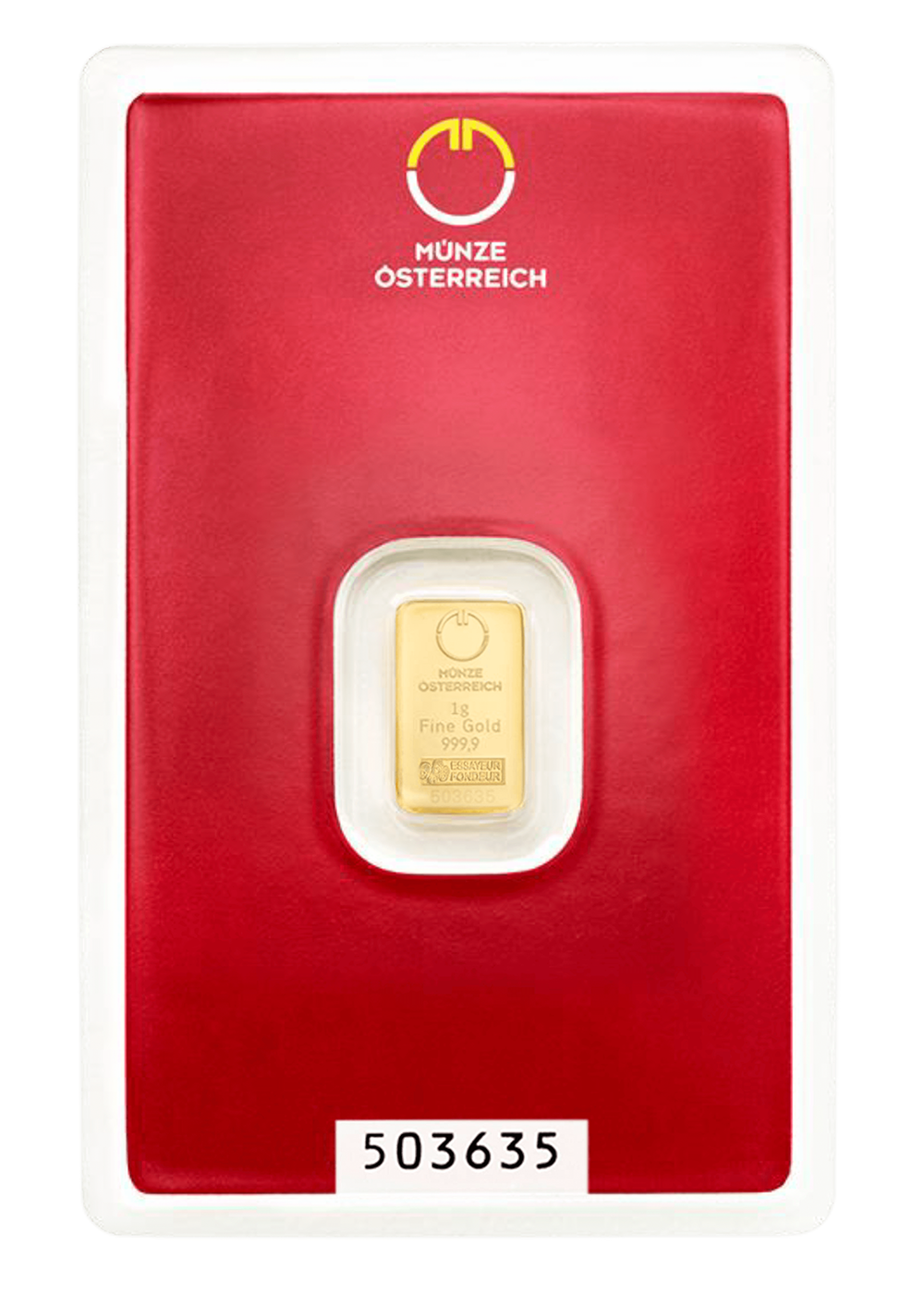 1g Prägebarren
